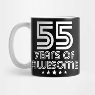 55 Years Of Awesome Mug